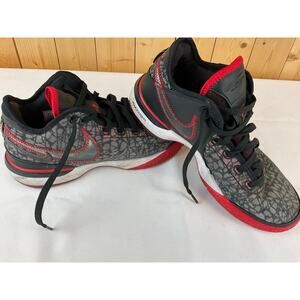 Nike Zoom Lebron NXXT Men's Shoes Sneaker Black/Red, Size 9.5